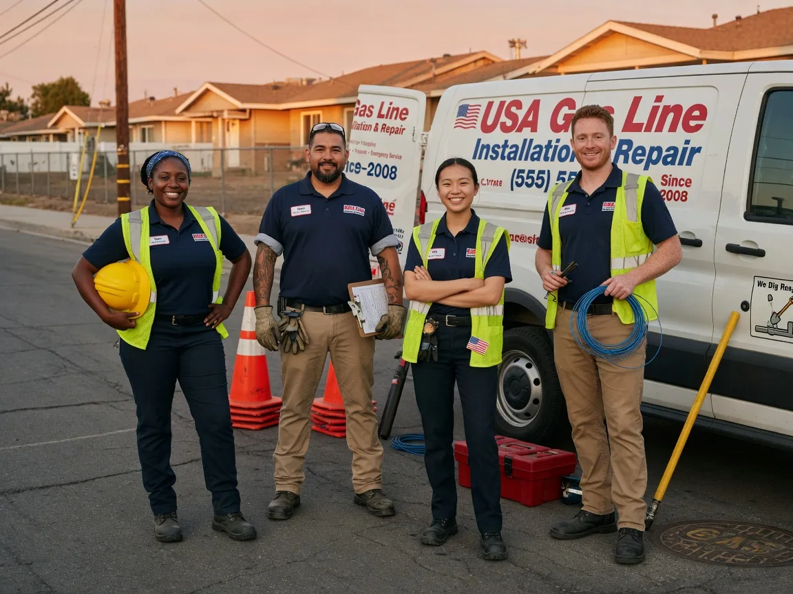 Gas Line Installation company in Morrow, AR